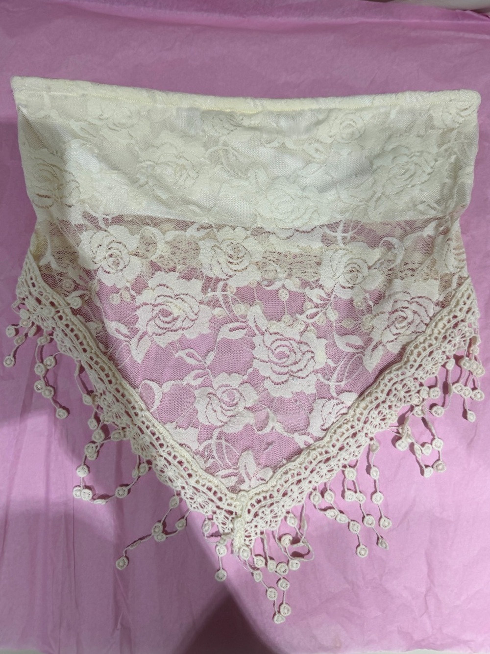 Edikted fringe tube top
